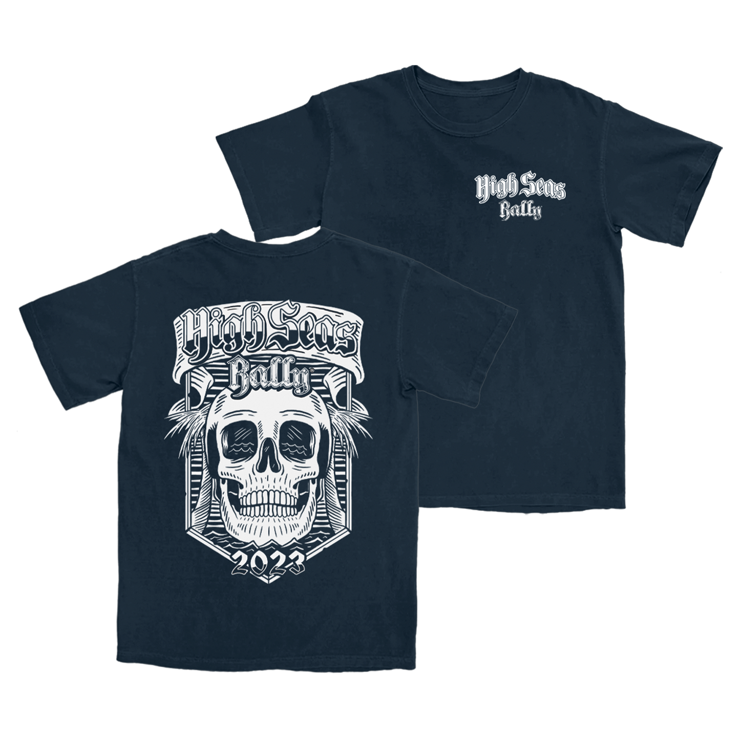 2023 Navy Skull Tee